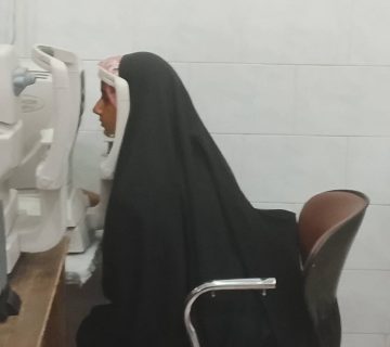 غربالگری بینایی سنجی در مناطق محروم جنوب کشور